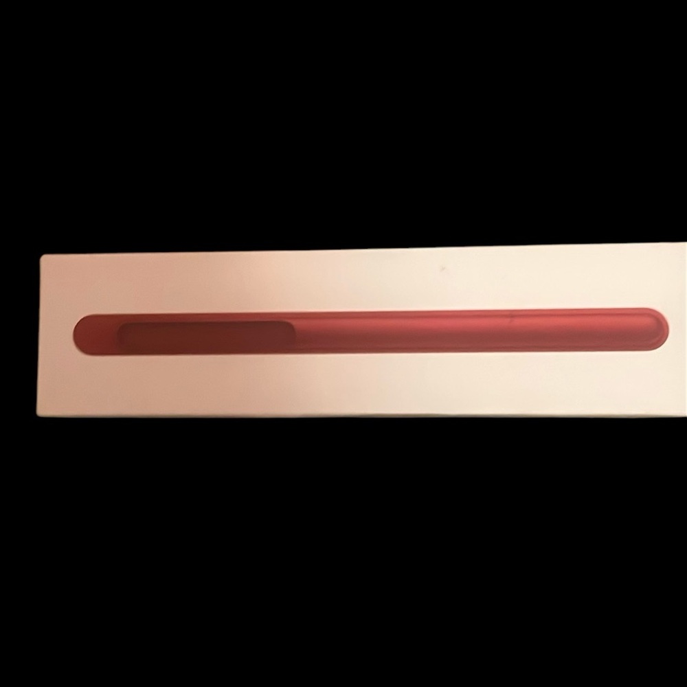 NIB RED LEATHER APPLE PENCIL CASE